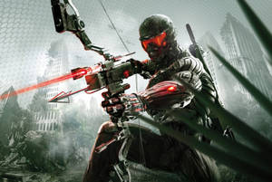 Crysis 3 Laser Bow Wallpaper