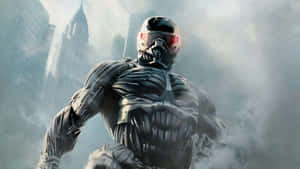 Crysis Nanosuit Soldier Artwork Wallpaper