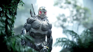 Crysis Nanosuit Soldier Jungle Patrol Wallpaper