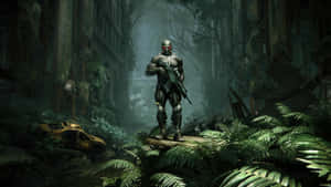 Crysis Nanosuit Soldierin Jungle Wallpaper