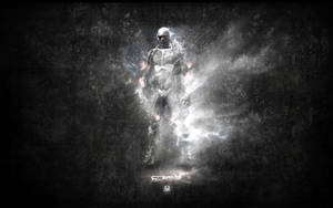 Crysis Warhead Character Monochrome Wallpaper