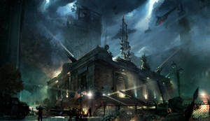 Crysis Warhead Old Building Wallpaper