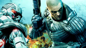 Crysis Warhead Soldiers Wallpaper