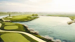 Crystal Clear Lake By Augusta National Iphone Wallpaper