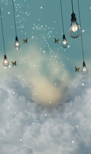 Crystal Clear Water And Rainbow Wallpaper