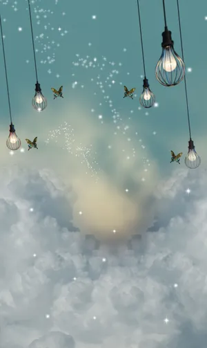 Crystal Clear Water And Rainbow Wallpaper