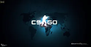 Cs Go Logo World Map Wallpaper