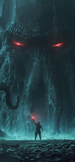 Cthulhu Iphone 11 Pro Max Wallpaper