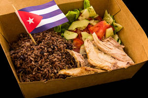 Cuban Flag In Meal Wallpaper