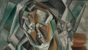 Cubist Portrait Picasso Wallpaper