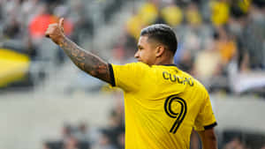 Cucho Hernandez Football Jersey Nine Wallpaper