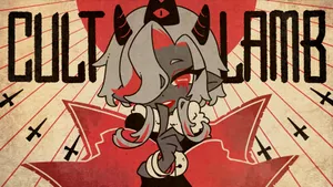 Cult Of The Lamb_ Game Artwork Wallpaper