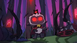 Cultofthe Lamb Forest Ritual Wallpaper