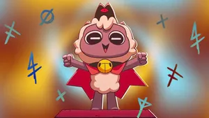 Cultofthe Lamb Leader Art Wallpaper