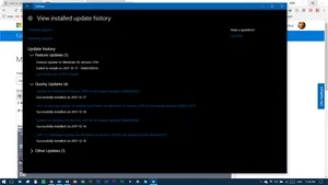 Cumulative Installed Windows Updates Wallpaper