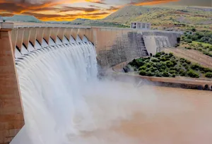 Cumulative Water Influx In A Dam Wallpaper