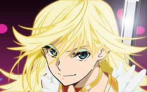 Cunning Blonde Woman Wallpaper