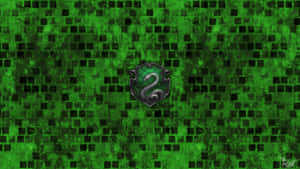 Cunning Green Snake Wallpaper