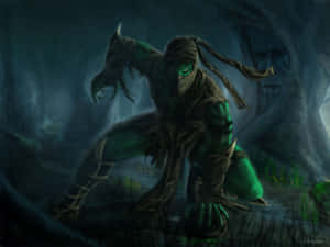 Cunning Reptile In Mortal Kombat Wallpaper