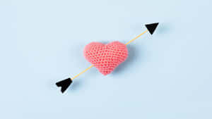 Cupid Arrow Heart Symbol Wallpaper
