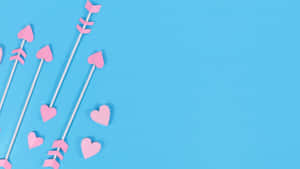 Cupid Arrow Love Symbols Wallpaper