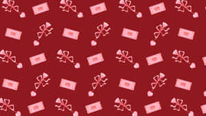Cupid Arrow Pattern Wallpaper