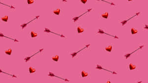 Cupid Arrow Pattern Wallpaper