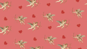 Cupid Arrow Pattern Wallpaper