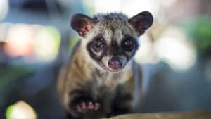 Curious Civet Close Up Wallpaper