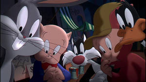 Curious Elmer Fudd And Friends Wallpaper