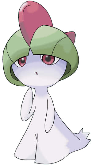 Curious Ralts Wallpaper