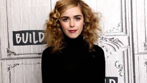 Curly Hair Kiernan Shipka Wallpaper