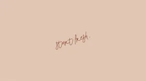 Cursive Quote For Motivation Aesthetic Wallpaper
