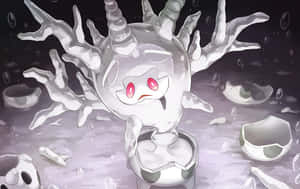 Cursola Emerging From Skeletal Remains Wallpaper