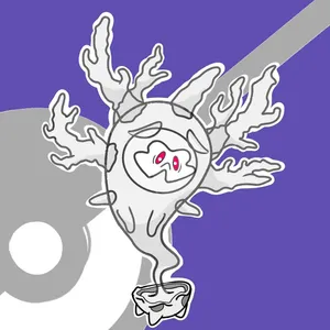 Cursola With Purple Background Wallpaper