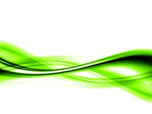 Curved Lines Light Green Wallpaper