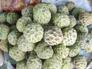 Custard Apples Black Blotches Wallpaper