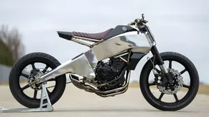 Custom Cafe Racer Motorcycle Wallpaper