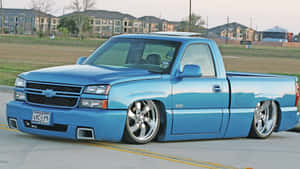 Custom Lowered Chevrolet Silverado S S Wallpaper