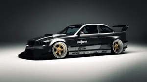 Customized B M W E36 Model Car Wallpaper
