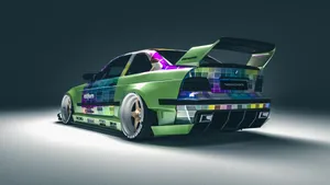 Customized B M W E36 Rear View Wallpaper