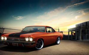 Customized Chevrolet Impala 1967 Wallpaper