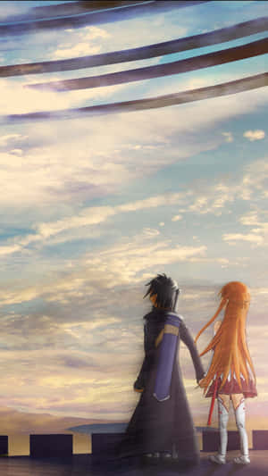 Customized Sword Art Online Iphone Wallpaper