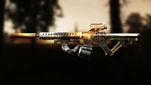 Customized Tarkov Rifle Wallpaper