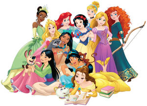 Cute Aesthetic Disney Princess 1920 X 1399 Wallpaper