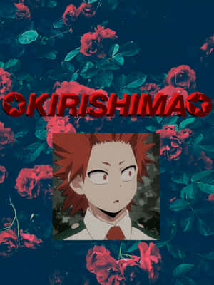 Cute And Bubbly Kirishima Wallpaper