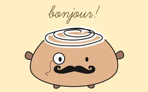 Cute And Colorful Kawaii Food Characters Wallpaper