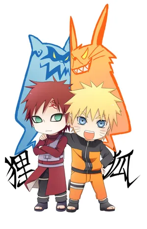 Cute And Determined, Naruto Chibi Is Ready For Action! Wallpaper