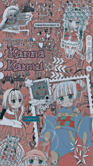 Cute And Energetic School Girl, Kanna Kamui! Wallpaper