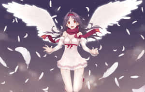 Cute Angel Konno Yuuki Wallpaper